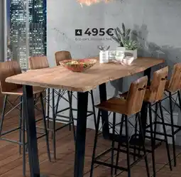 Cocktail Scandinave TABLE HAUTE TREE offre