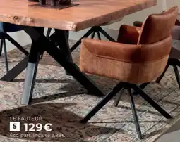 Cocktail Scandinave FAUTEUIL TOURNANT WOOLEY offre