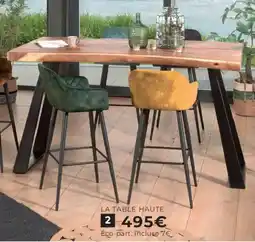 Cocktail Scandinave TABLE HAUTE offre