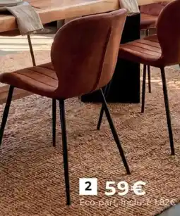Cocktail Scandinave CHAISE CARMEN offre