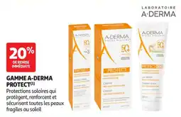 Auchan Parapharmacie Kaboratoire A-derma gamme a-derma protect offre