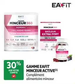 Auchan Parapharmacie Eafit gamme minceur active offre