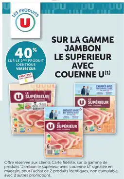 Maximarché Sur la gamme jambon le superieur avec couenne u offre