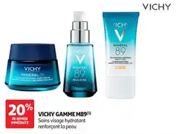 Auchan Parapharmacie Vichy Gamme m89 offre