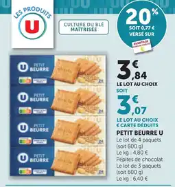Maximarché Petit beurre u offre