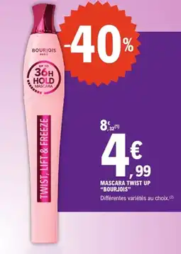 E.Leclerc Bourjois Mascara twist up offre