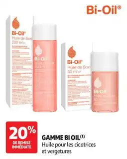 Auchan Parapharmacie Bi Oil Gamme offre