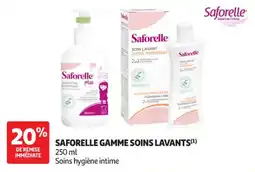 Auchan Parapharmacie Saforelle Gamme soins lavants offre