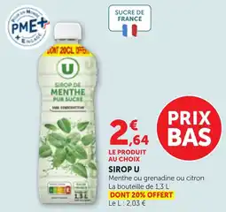 Maximarché Sirop u offre