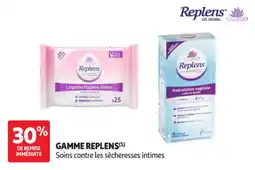 Auchan Parapharmacie Replens Gamme offre