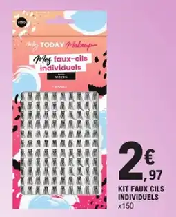 E.Leclerc Kit faux cils individuels offre