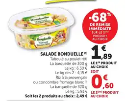 Maximarché Bonduelle Salade offre