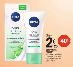 E.Leclerc Nivea Soin visage offre