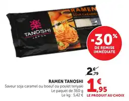 Maximarché Tanoshi Ramen offre