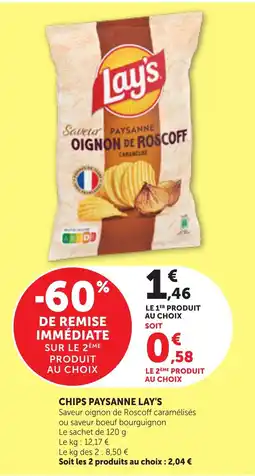 Maximarché Lay's Chips paysanne offre