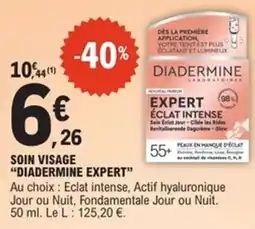 E.Leclerc Diadermine Expert Soin visage offre