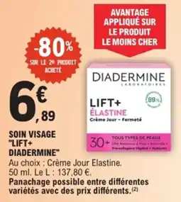 E.Leclerc Lift+ Diadermine Soin visage offre