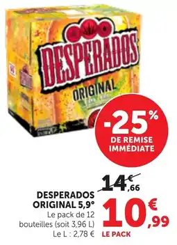 Maximarché Desperados Original 5,9° offre