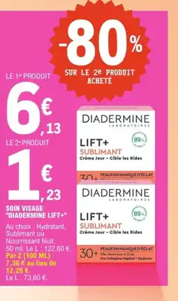 E.Leclerc Diadermine lift Soin visage offre