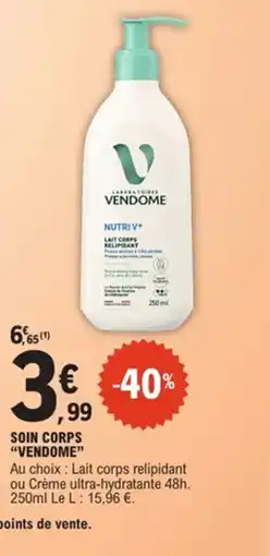E.Leclerc Vendome Soin corps offre