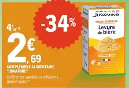 E.Leclerc Juvamine Complément alimentaire offre