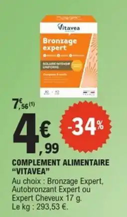 E.Leclerc Vitavea Complement alimentaire offre