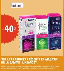 E.Leclerc Lineance Sur les produits présents en magasin de la gamme offre