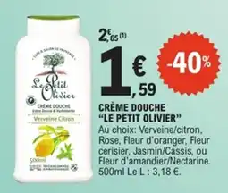E.Leclerc Le Petit Olivier Crème douche offre