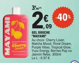 E.Leclerc Mayami Gel douche offre