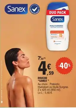 E.Leclerc Sanex Douche offre