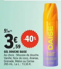 E.Leclerc Gel douche daise offre