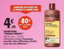 E.Leclerc Franck Provost Shampooing offre