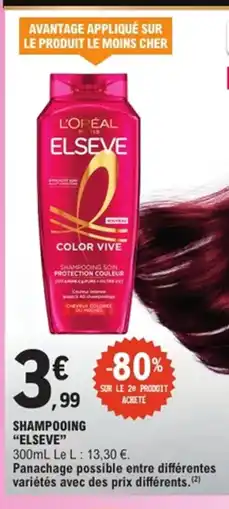 E.Leclerc Elseve Shampooing offre