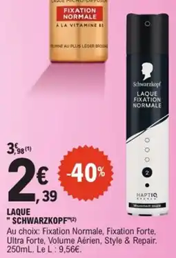 E.Leclerc Schwarzkopf Laque offre