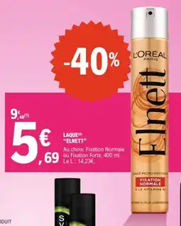 E.Leclerc Elnett Laque offre