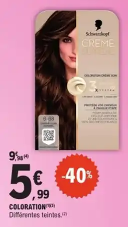 E.Leclerc Coloration offre