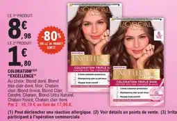 E.Leclerc Excellence Coloration offre