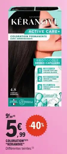 E.Leclerc Kéranove Coloration offre