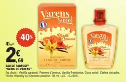 E.Leclerc Ulric De Varens Eau de parfum offre