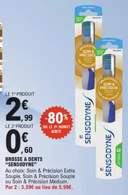 E.Leclerc Sensodyne Brosse a dents offre