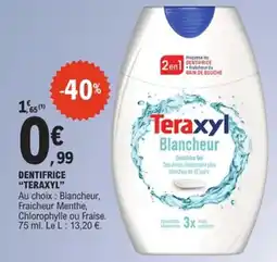 E.Leclerc Teraxyl Dentifrice offre