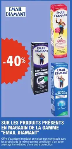 E.Leclerc Email Diamant Sur les produits présents en magasin de la gamme offre