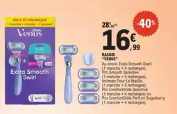 E.Leclerc Venus Rasoir offre