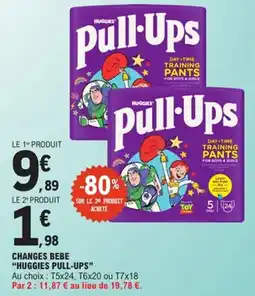 E.Leclerc Huggies Pull Ups Changes bebe offre