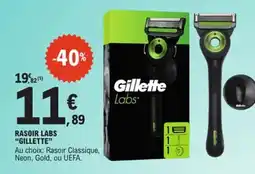 E.Leclerc Gillette Rasoir labs offre