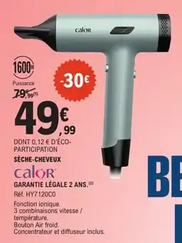 E.Leclerc Calor Sèche-cheveux offre