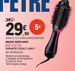 E.Leclerc Revlon Brosse soufflante offre