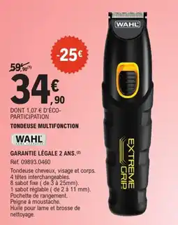 E.Leclerc Wahl Tondeuse multifonction offre