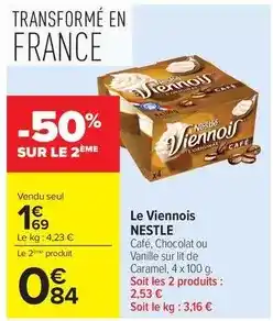 Carrefour Drive Nestlé - le viennois offre