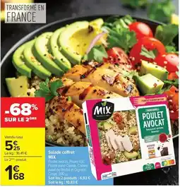 Carrefour Drive Mixa bebé - salade coffret offre